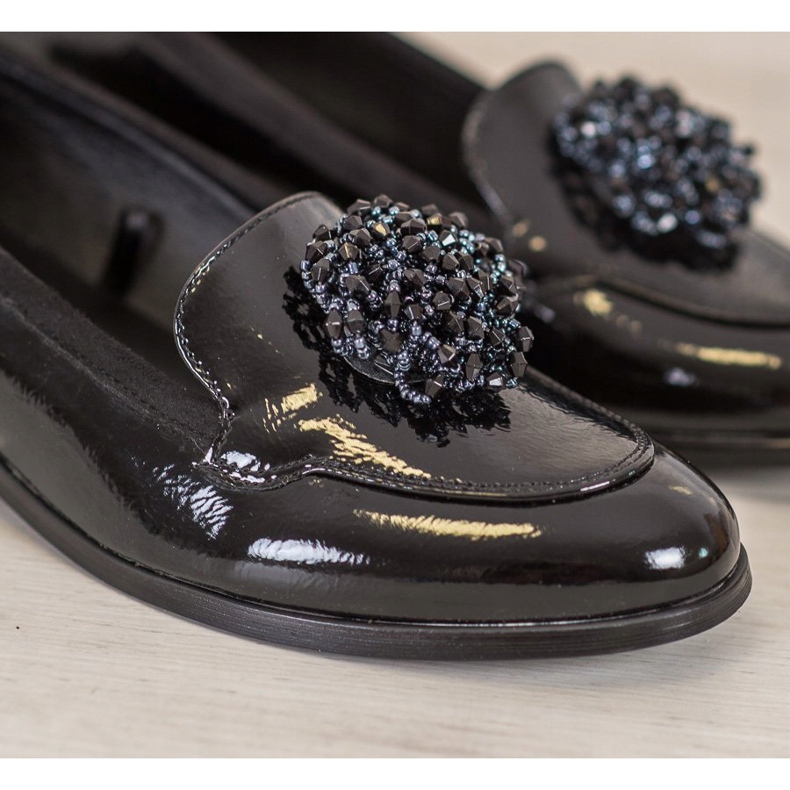 Vinceza Señores negros con adorno 1