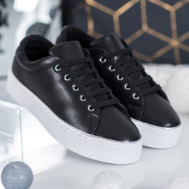 SDS Zapatillas deportivas en la plataforma negro 2