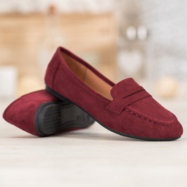 Fama Mocasines clásicos rojo 2 Fama Mocasines clásicos rojo 2