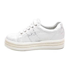 Zapatillas deportivas blancas sneakers HQ996 blanco 2