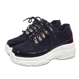 Zapatillas deportivas negras J-8704 negro 3