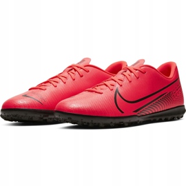 Zapatillas de fútbol Nike Mercurial Vapor 13 Club Tf M AT7999-606 rojo rojo 3