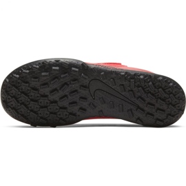Zapatos de fútbol Nike Mercurial Vapor 13 Club Tf PS (V) Jr AT8178-606 rojo rojo 4