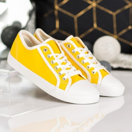 SHELOVET Zapatillas Amarillas amarillo 3