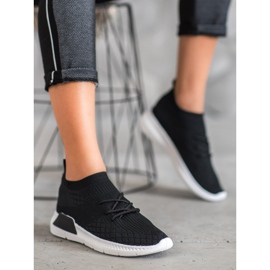 SDS Calzado deportivo sin cordones negro 1 SDS Calzado deportivo sin cordones negro 1