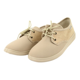 Zapatos de mujer befado pu 990D002 beige 5