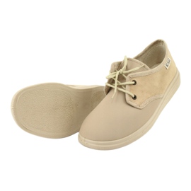 Zapatos de mujer befado pu 990D002 beige 8
