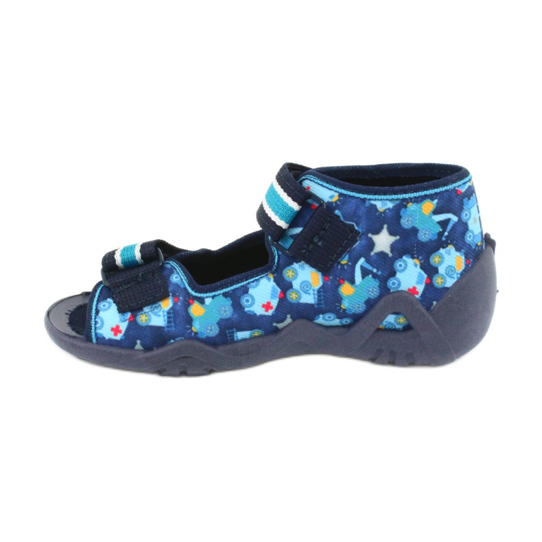 Sandalias befado calzado infantil 250P090 blanco azul marino azul 2