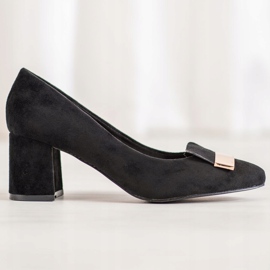 Zapatos de tacón VINCEZA con estilo negro 5