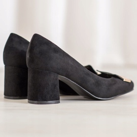 Zapatos de tacón VINCEZA con estilo negro 6