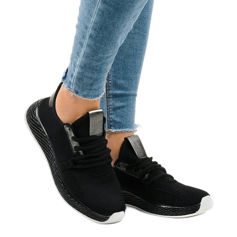 Zapatillas deportivas negras BL20190-SP negro 1 Zapatillas deportivas negras BL20190-SP negro 1