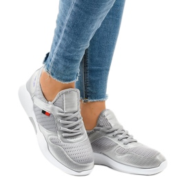 Zapatilla deportiva gris mujer SH809 1 Zapatilla deportiva gris mujer SH809 1