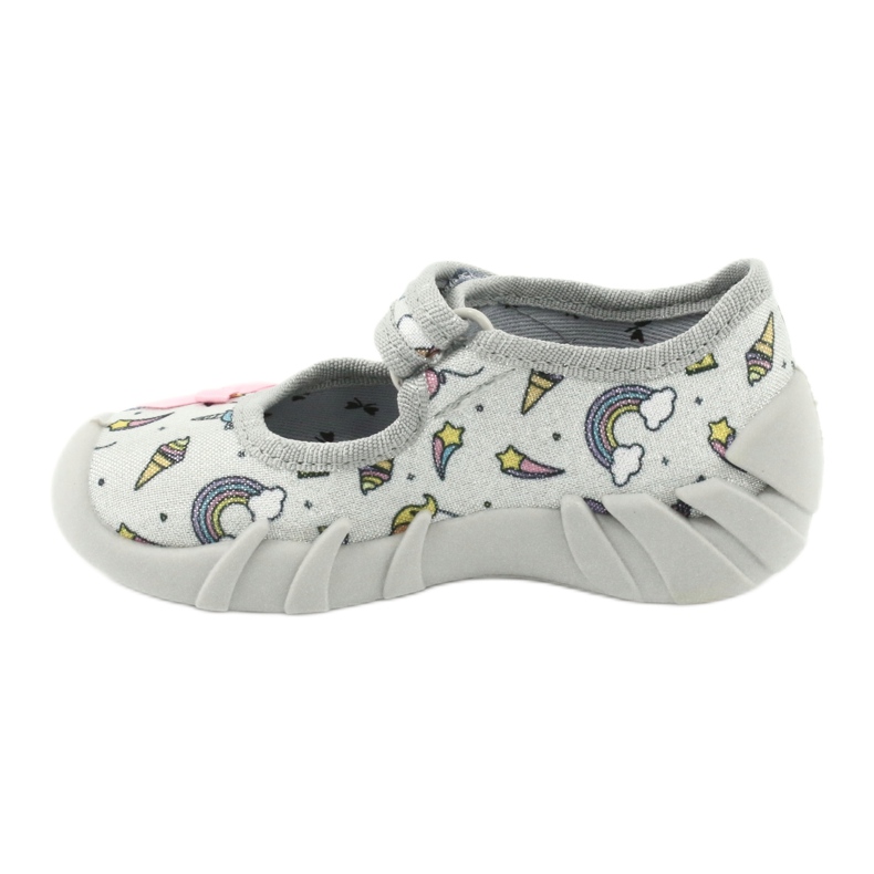 Calzado infantil befado 109P199 gris multicolor 2