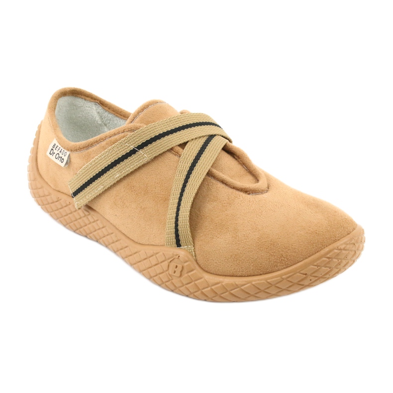 DR.ORTO Deportivas mujer befado pu-young con velcro 434D017 beige 1