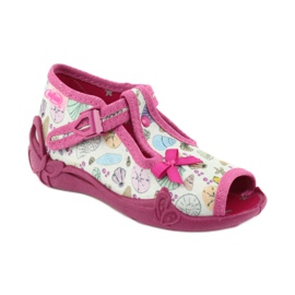 Calzado infantil befado 213P117 rosado multicolor 2