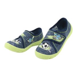 Calzado infantil befado 557P138 azul marino verde 8