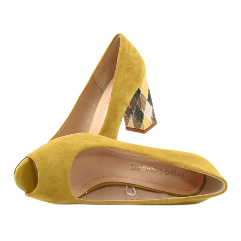 Salón ante Sergio Leone PB135 amarillo 5