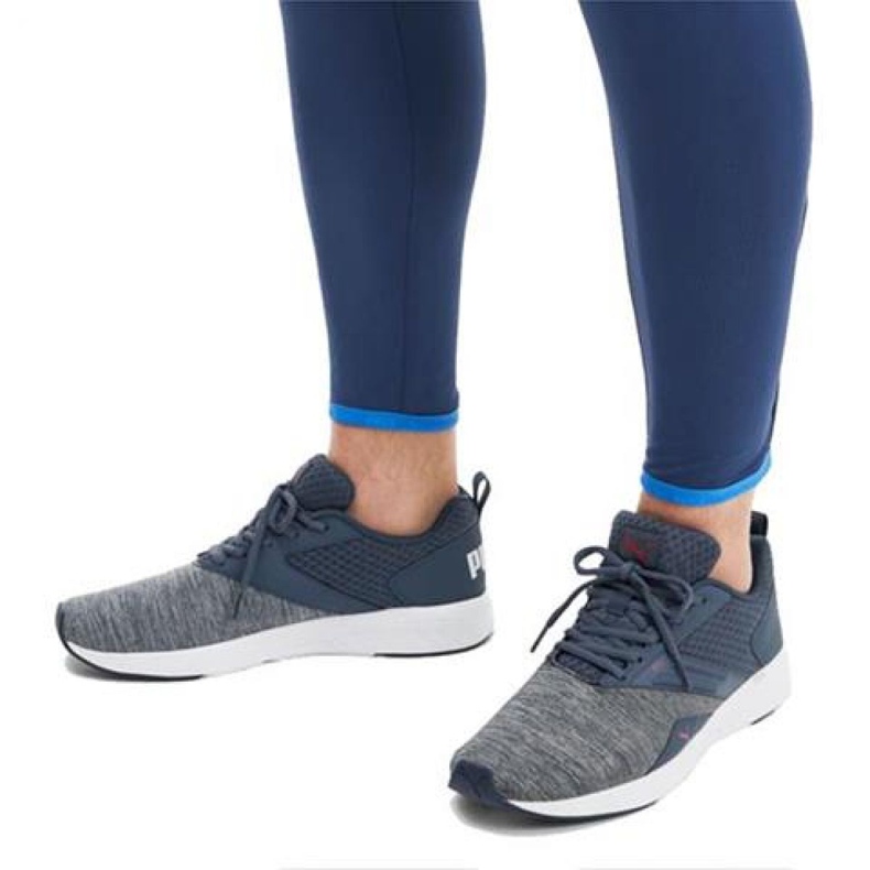 Zapatillas de running Puma Nrgy Comet M 190556 31 azul marino gris 2