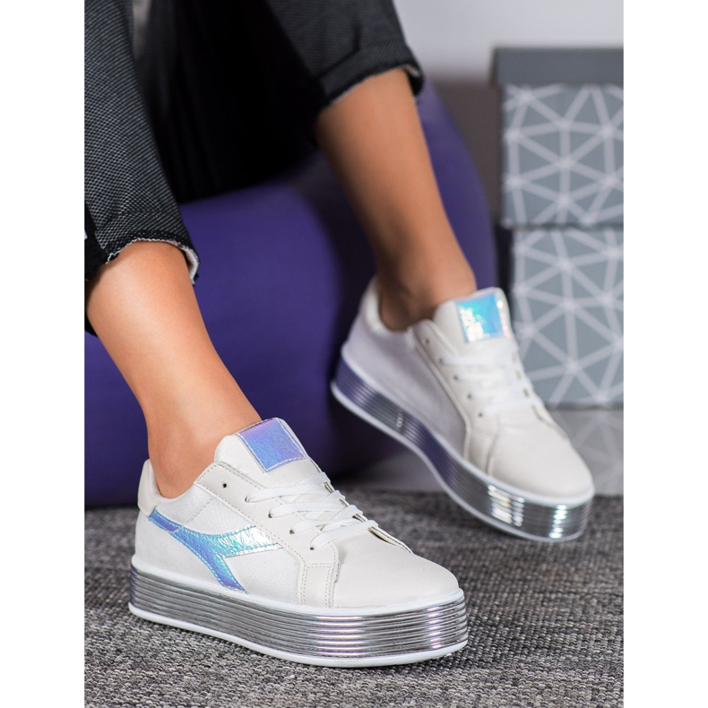 Ideal Shoes X-9758w blanco 1 Ideal Shoes X-9758w blanco 1