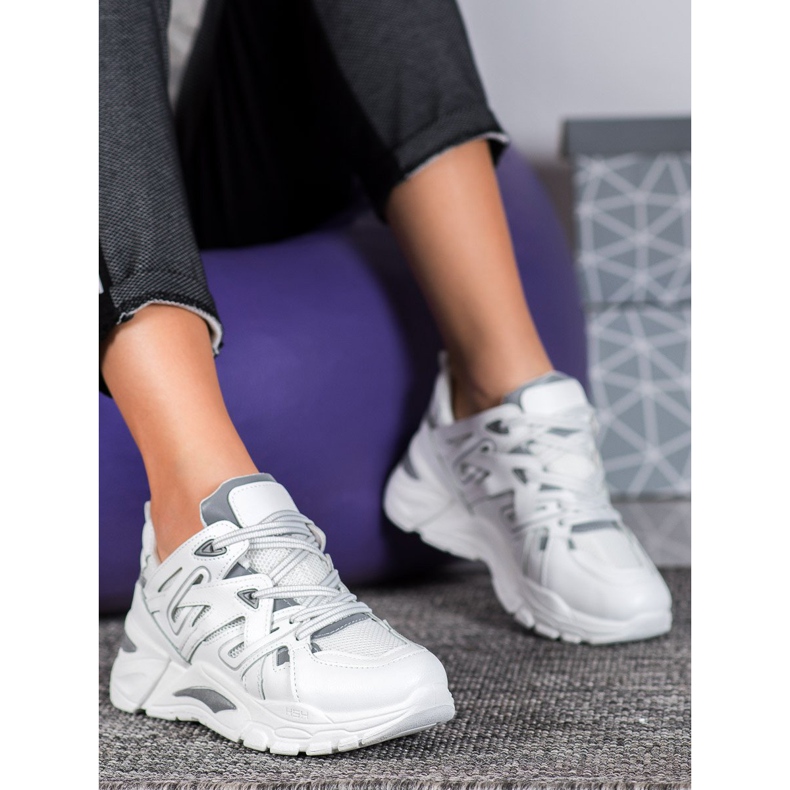 Small Swan Zapatillas Pohodlné de Eco Kůže gris 1