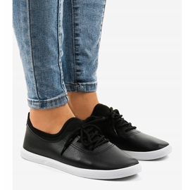 Zapatillas clásicas negras W9782-1 negro 1 Zapatillas clásicas negras W9782-1 negro 1