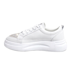 Zapatillas deportivas blancas decoradas con G140-2 blanco 2