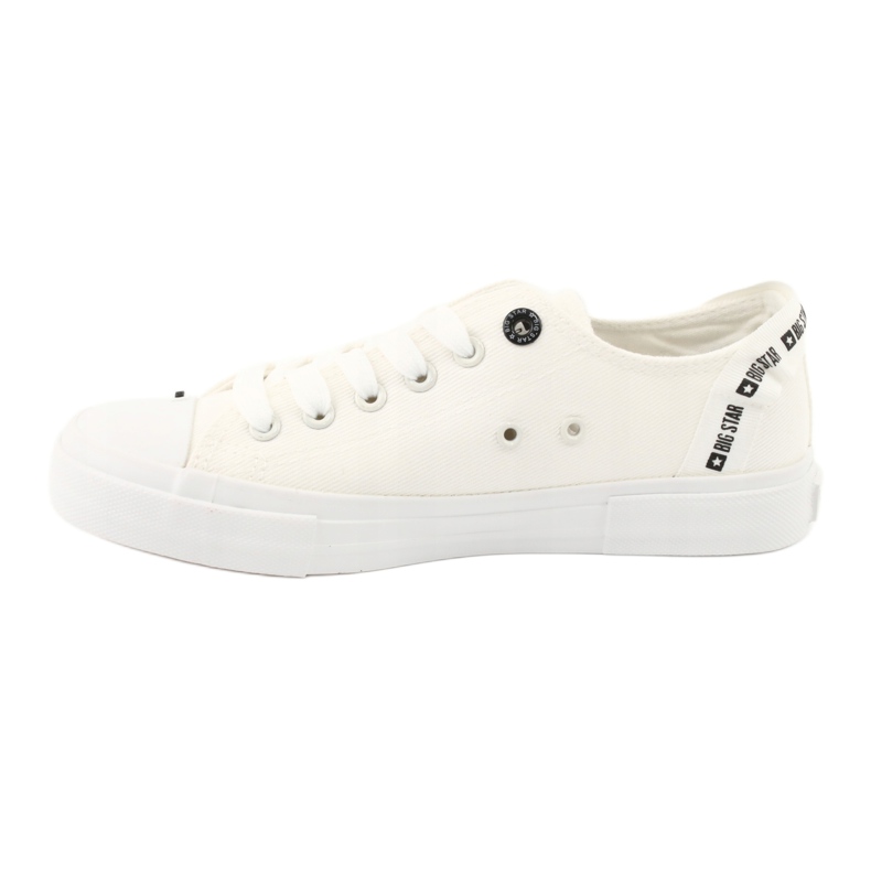 Big Star Zapatillas de zapatillas biaded ff274206 blanco 2