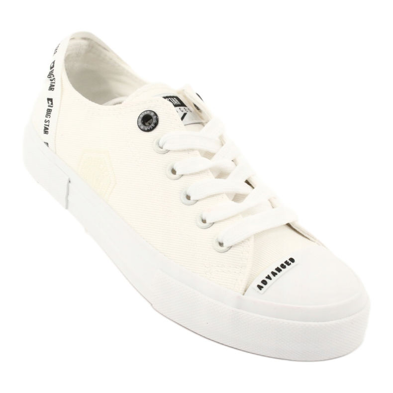 Big Star Zapatillas de zapatillas biaded ff274206 blanco 1