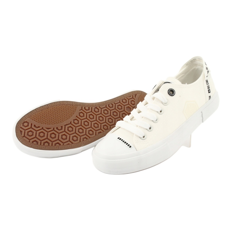 Big Star Zapatillas de zapatillas biaded ff274206 blanco 5