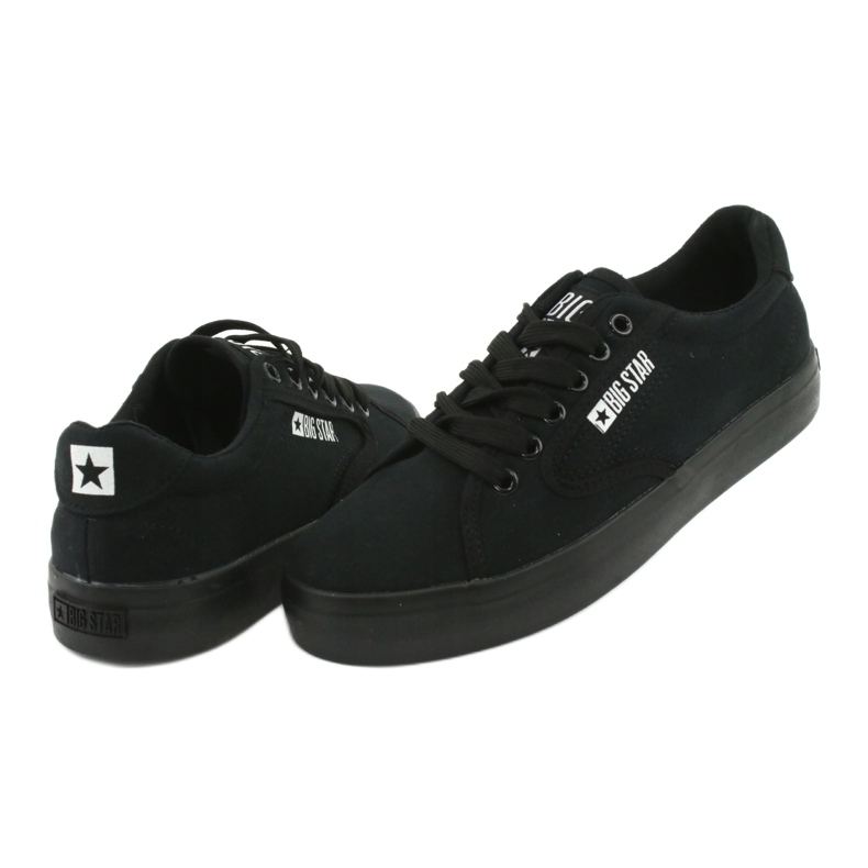 Big Star FF274A175 Classic Black Sneakers negro 4