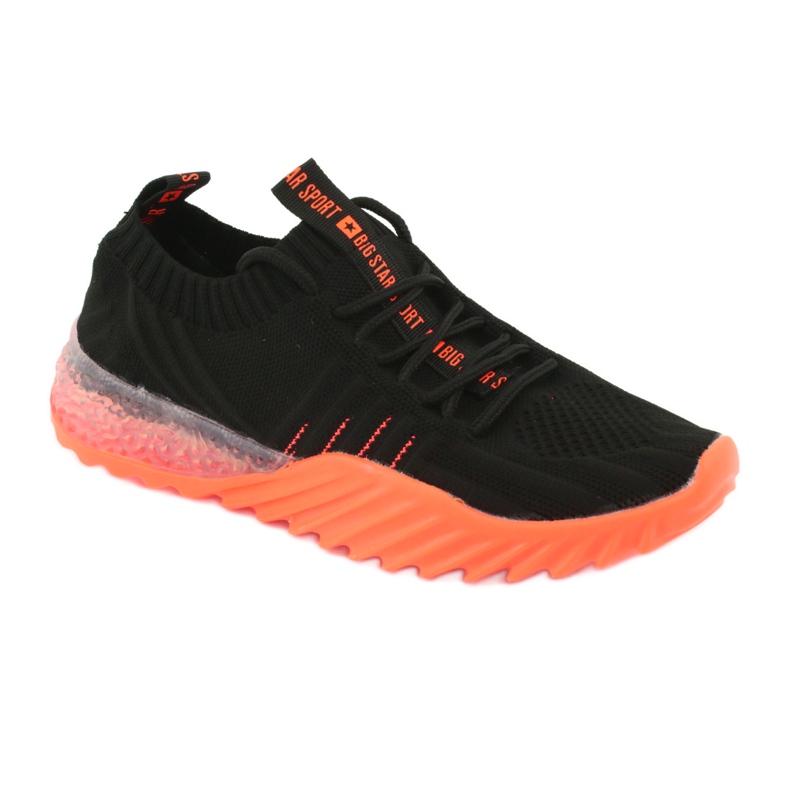 Calzado deportivo sin cordones / sin cordones Big Star FF274342 incoloro negro naranja 1