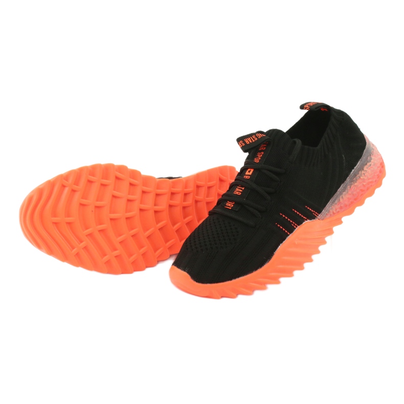 Calzado deportivo sin cordones / sin cordones Big Star FF274342 incoloro negro naranja 5