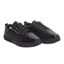Zapatillas de mujer negras de moda R19-2 negro 2