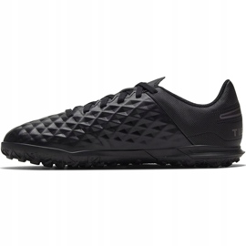 Zapatillas de fútbol Nike Tiempo Legend 8 Club Tf Jr AT5883-010 negro negro 2