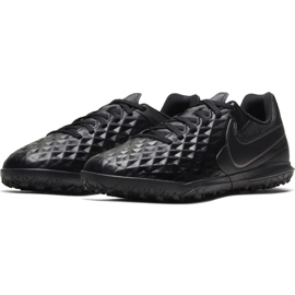 Zapatillas de fútbol Nike Tiempo Legend 8 Club Tf Jr AT5883-010 negro negro 3