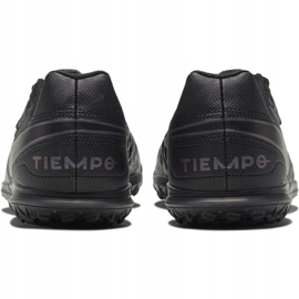 Zapatillas de fútbol Nike Tiempo Legend 8 Club Tf Jr AT5883-010 negro negro 4