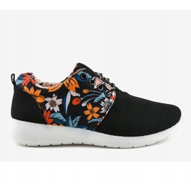 Calzado deportivo negro B02-1 multicolor 2