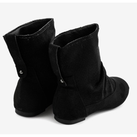 Botas planas negras SR2301 negro 3