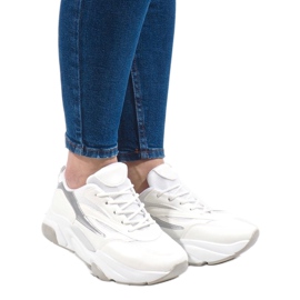 Deportivas blancas SX001-9 blanco 1