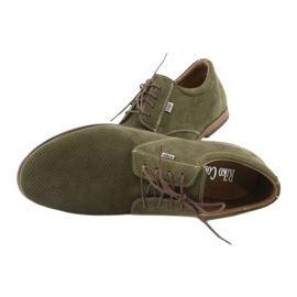 Zapatos casuales de hombre Riko 777D verde 6