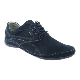 Zapatos casual de hombre Riko 844 azul marino 1