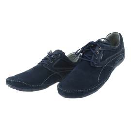 Zapatos casual de hombre Riko 844 azul marino 3