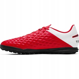 Botas de fútbol Nike Tiempo Legend 8 Club Tf M AT6109-606 rojo rojo 1