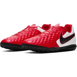 Botas de fútbol Nike Tiempo Legend 8 Club Tf M AT6109-606 rojo rojo 3