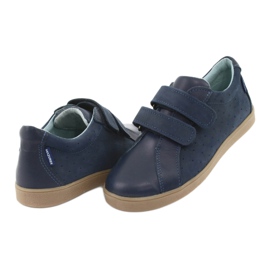 Zapatos de niño con velcro Mazurek 1235, azul marino 4