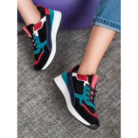 SHELOVET Zapatos deportivos de moda multicolor 4