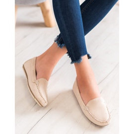 Clowse Mocasines beige con ante 3