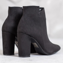 SHELOVET Botas con estilo negro 5