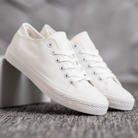 Fashion Zapatillas clásicas blanco 4