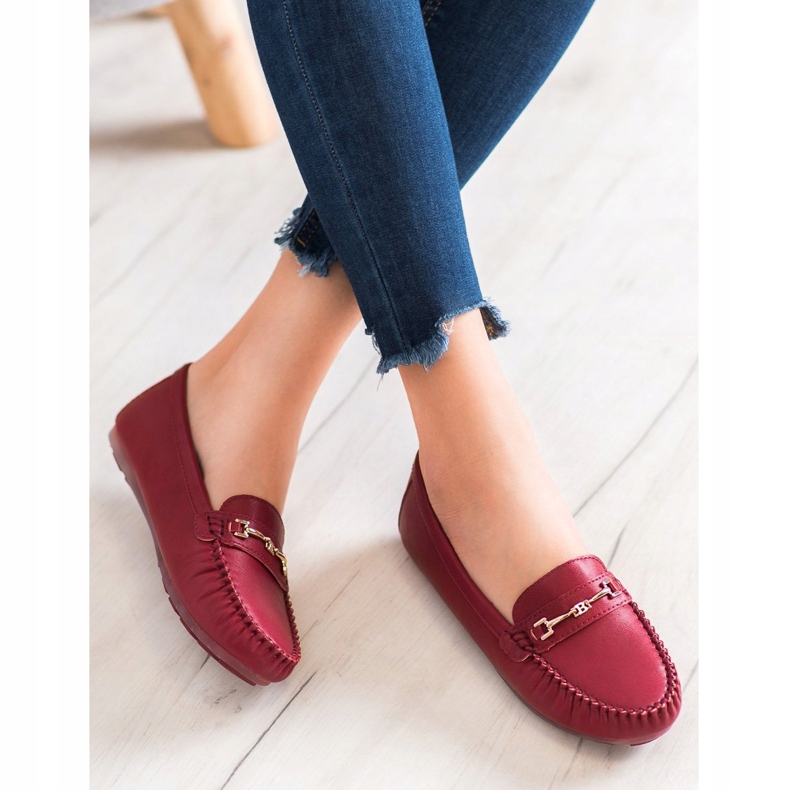 Fama Mocasines elegantes rojo 1